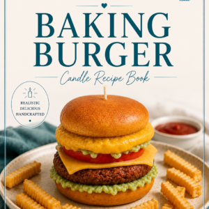 Bakery Burger Candle Recipe Book (Digital Download)